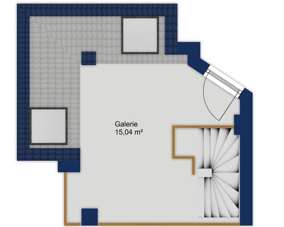 Grundriss Galerie 