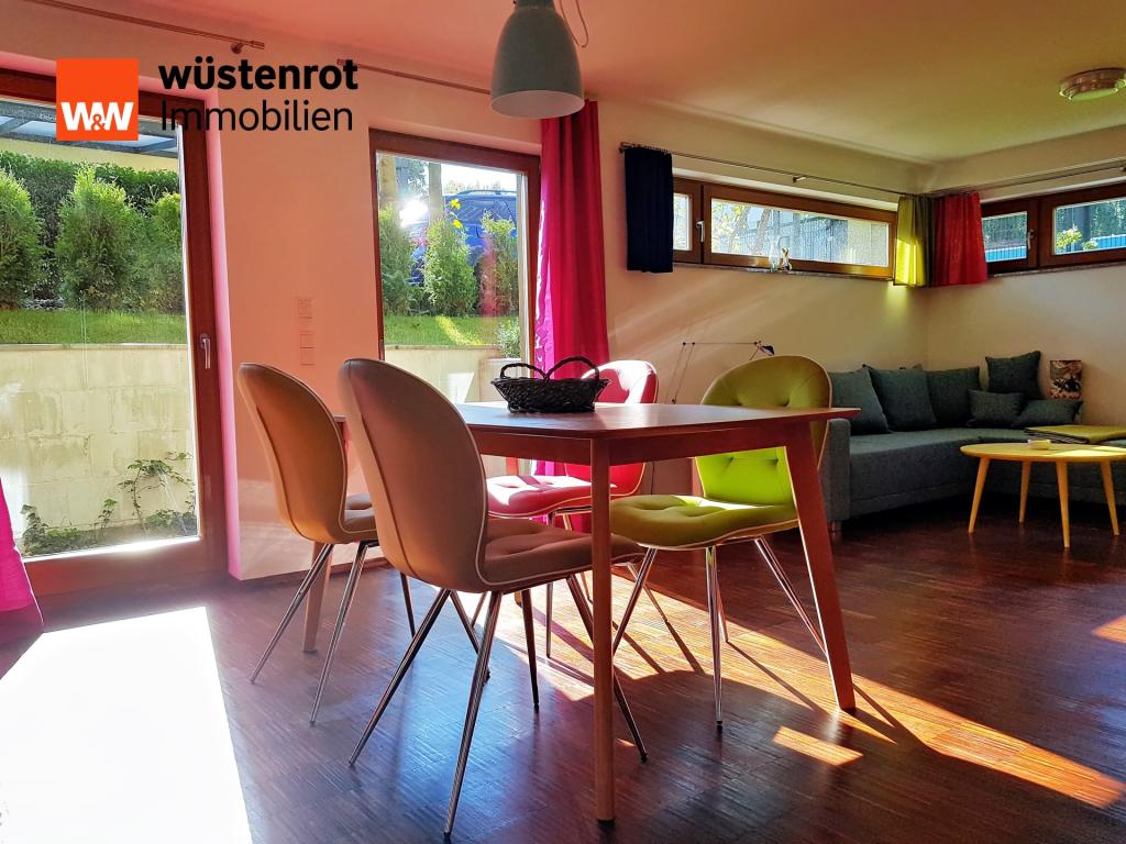 Souterrain mit Terrasse