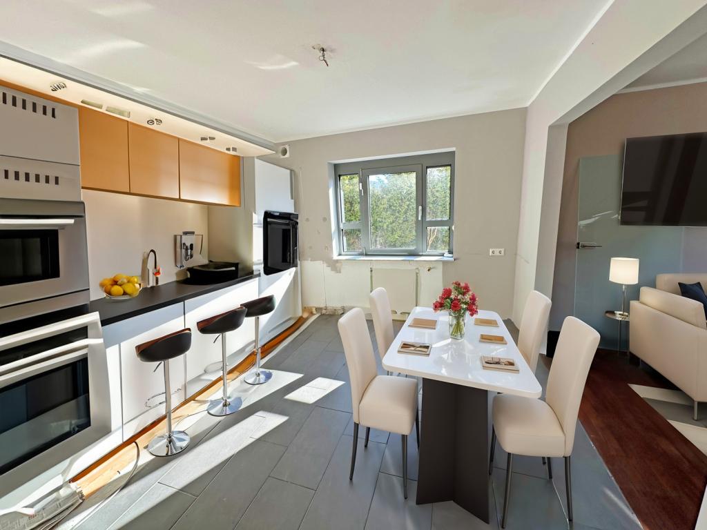 Küche virtuelles Homestaging