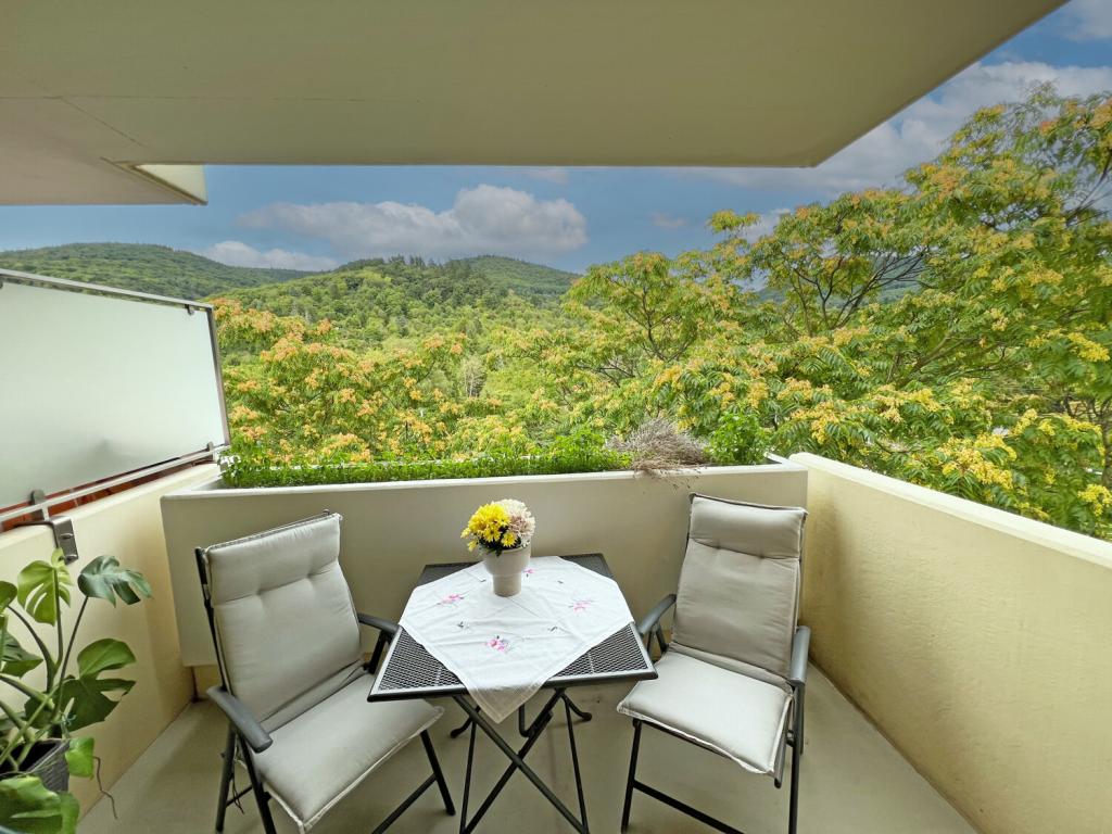 Balkon mit Ausblick