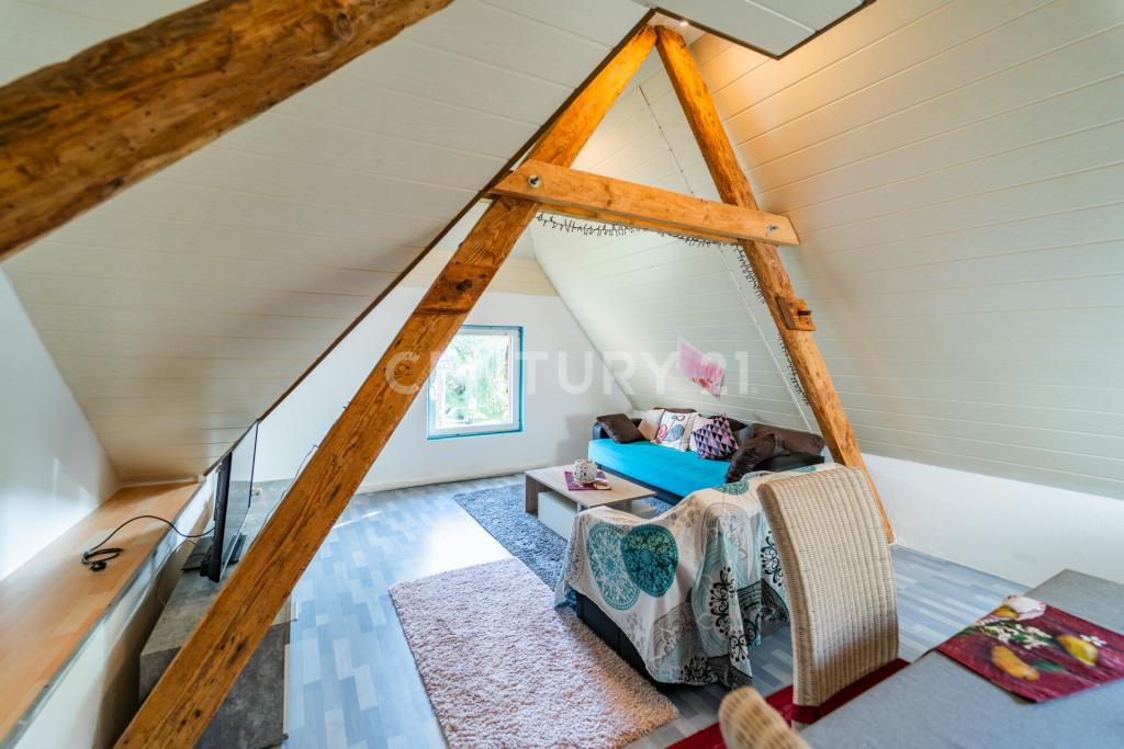 Wohn- und Esszimmer im Obergeschoss