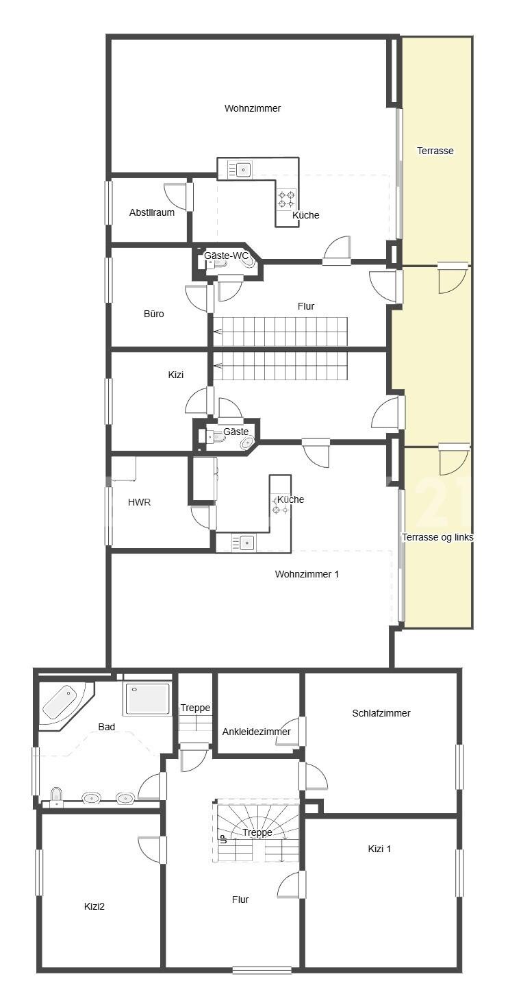 1. Etage