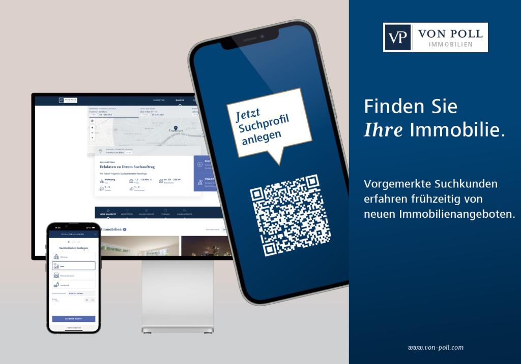 Werbung - Suchprofil anlegen