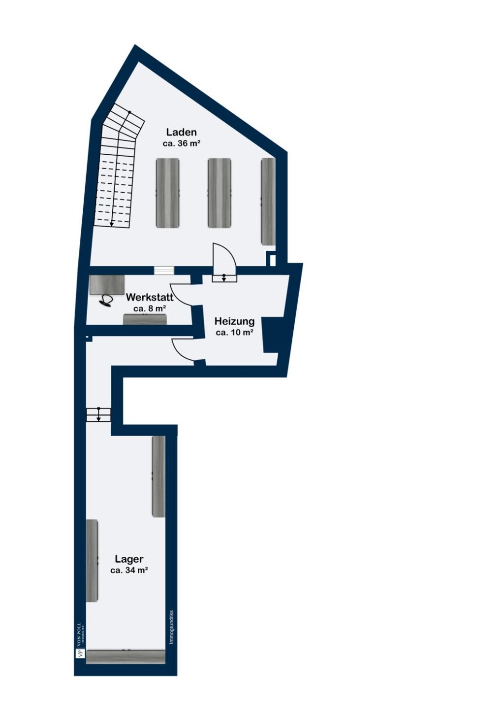 Grundriss Untergeschoss