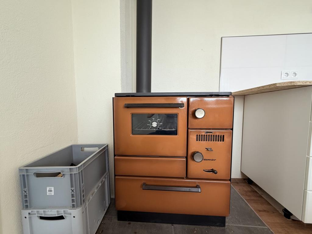 mit Holzofen