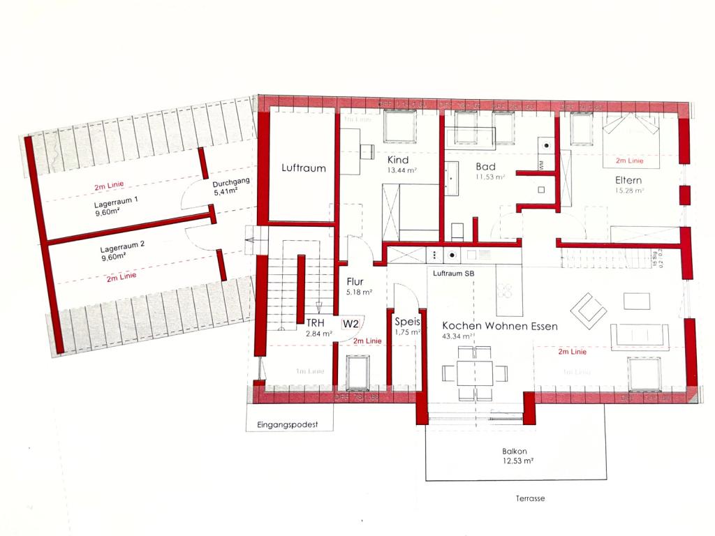 Traumhafte Dachgeschosswohnung – lichtdurchflutet mit Galerie, Balkon & Garage - Foto 3