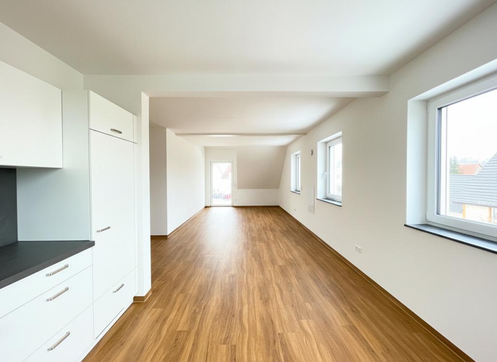 Exklusiver Erstbezug Neubau: Vollständig barrierefreie 2-Zimmer-Wohnung mit Balkon und Stellplatz - Foto 1