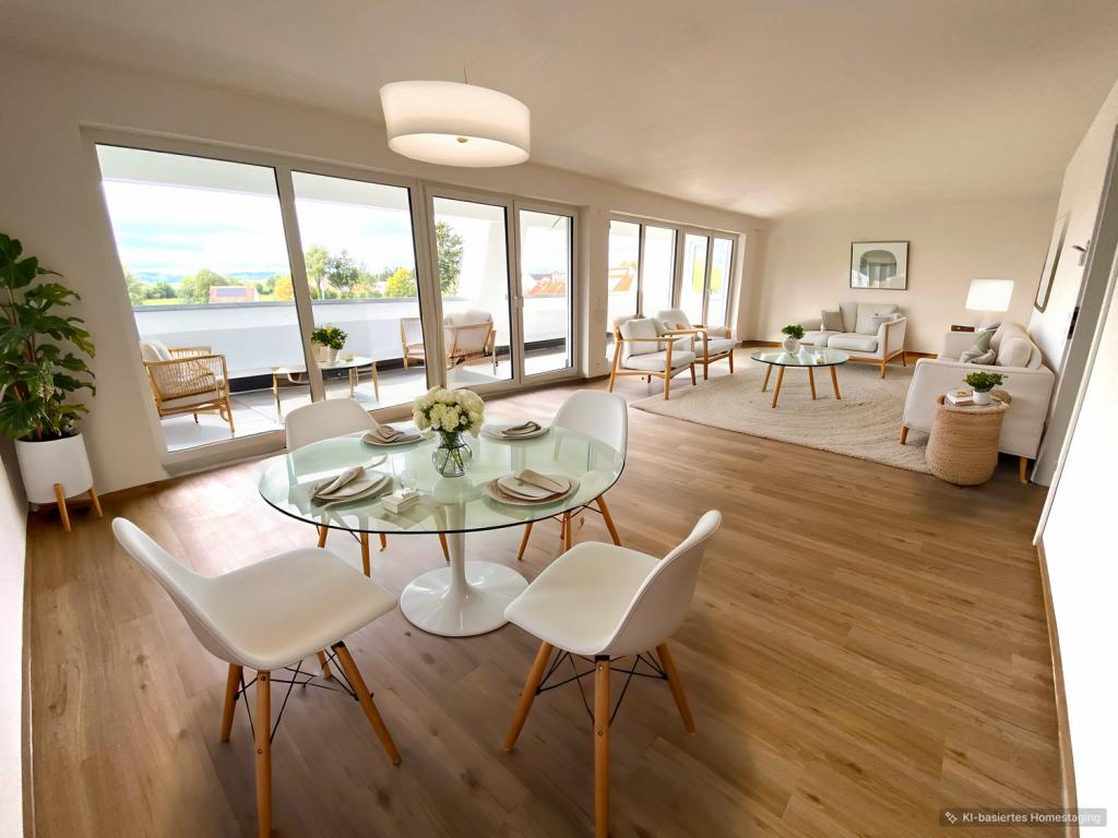 Moderne, lichtdurchflutete 2,5-Zimmer-Wohnung im 2. OG - inkl. hochwertiger EBK und großem Balkon - Photo 1