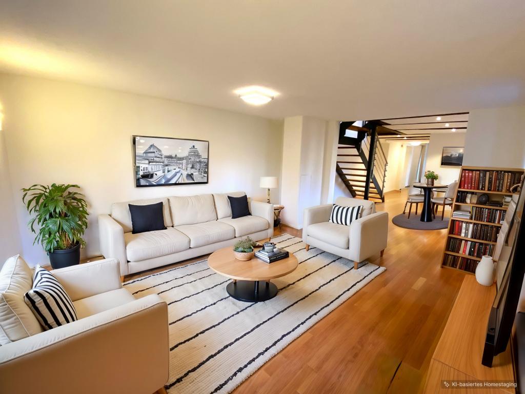 Rarität! - Stilvolle Kasarm mit 3,5 Zimmern, offenem Wohnkonzept, Terrasse & Gartennutzung - Photo 1