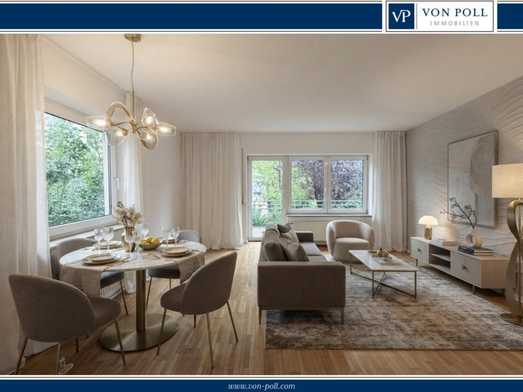 Exklusive Wohnqualität in bester Stadtlage – 2-Zimmer-Wohnung im 1. OG mit Balkon & Stellplatz - Photo 5