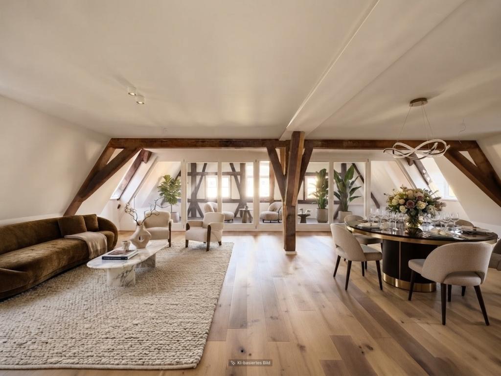 Außergewöhnlicher Wohnkomfort auf 155 m² in der Stadtmitte im DG mit Wintergarten und Pkw-Stellplatz - Foto 4