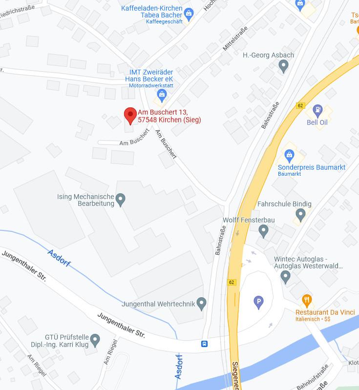 Lageplan - Google Maps