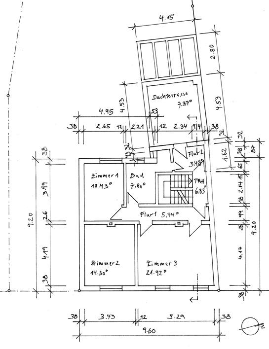 Grundriss Obergeschoss