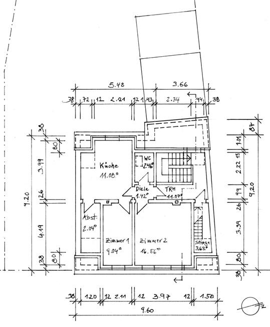 Grundriss Dachgeschoss