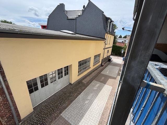 Blick vom Balkon in Hofstraße