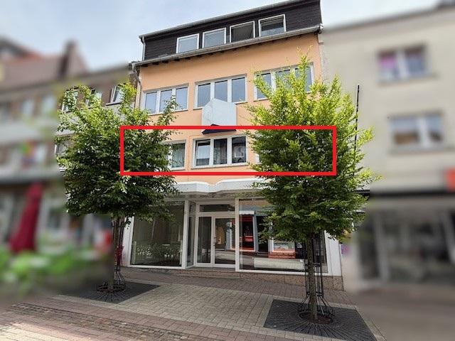 Hausansicht Fußgängerzone