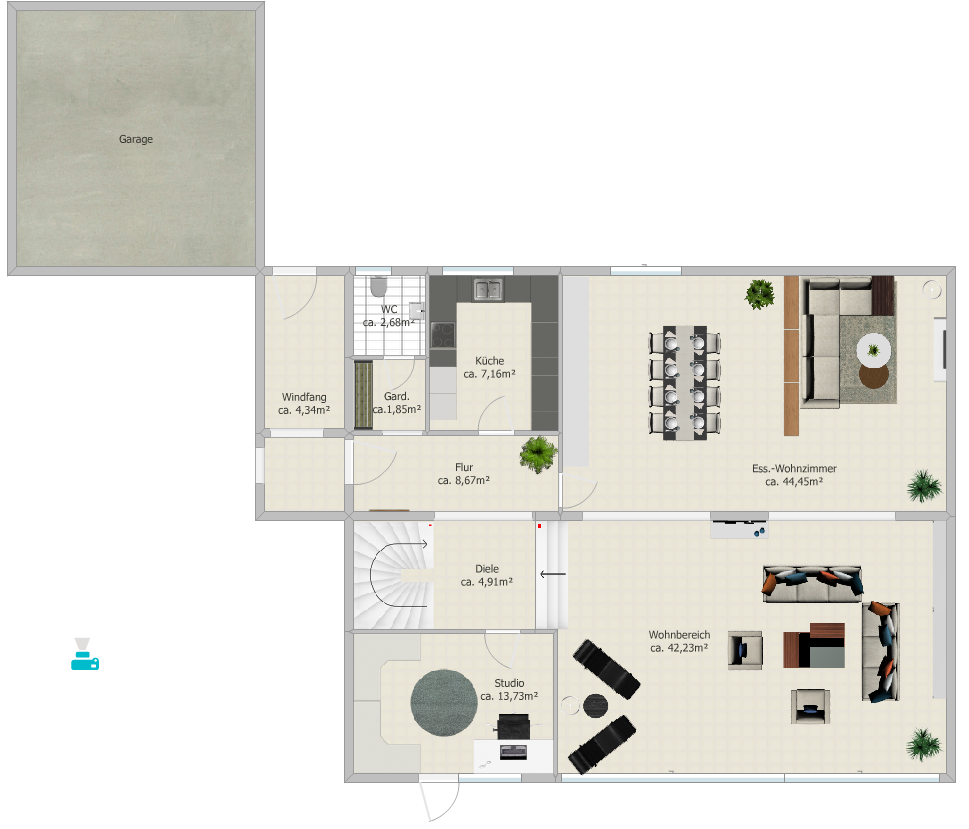 Grundriss EG