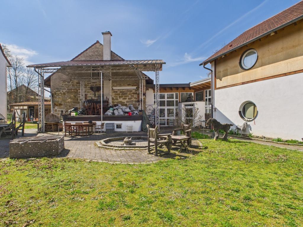 Innenhof mit Springbrunnen