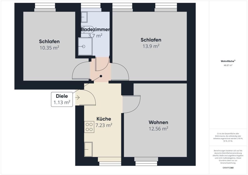 Grundriss Haus 1 1.OG