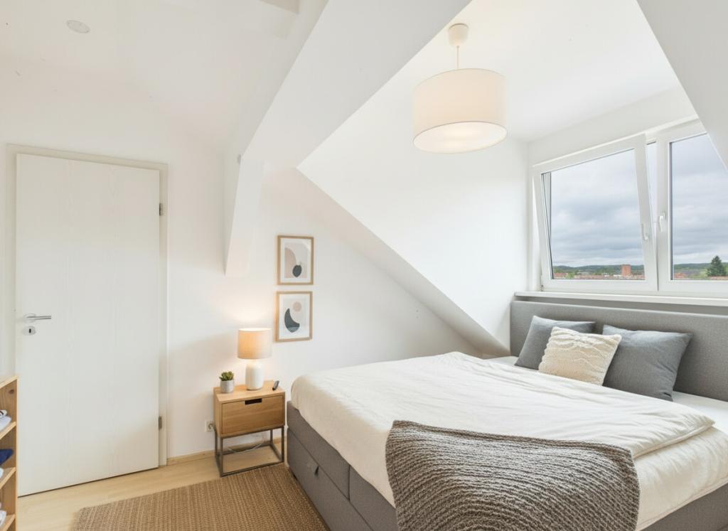 Lichtdurchflutete 4 Zimmer Dachgeschosswohnung mit 2 Balkonen - Foto 5
