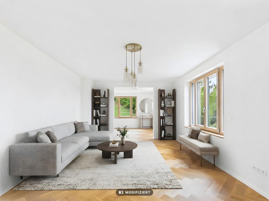 Architektonisch reizvolle Maisonettewohnung unterhalb der Altenburg mit Garten und Weitblick - Photo 5