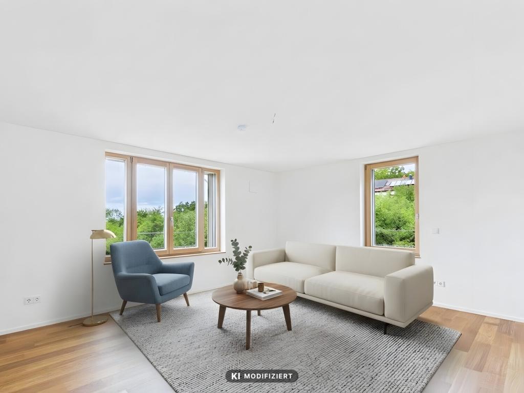 Architektonisch reizvolle Maisonettewohnung unterhalb der Altenburg mit Garten und Weitblick - Photo 1