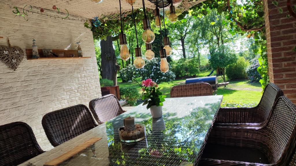 Überdachte Terrasse