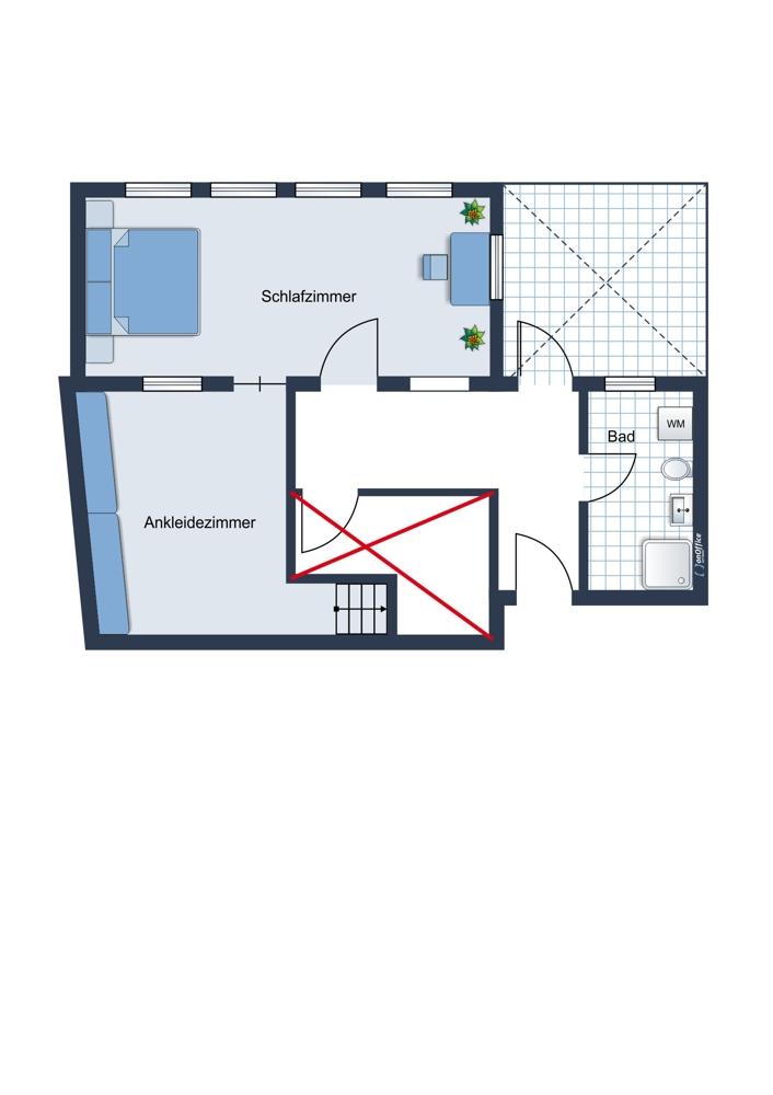 Grundriss Gartengeschoss