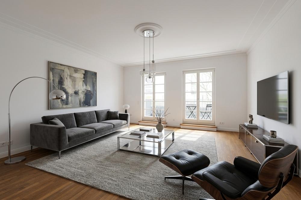 Wohnen in hochwertigem Ambiente mit internationalem Flair. 3 Zi-Wohnung in den Heinrich-Heine-Gärten - Photo 5