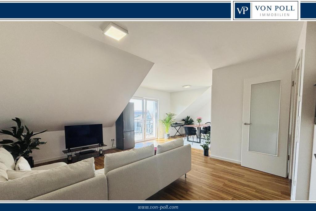 Hochwertige Dachgeschosswohnung | ca. 80 m² | Stellplatz | KfW 55 | 2 Zimmer | Miete - Foto 1