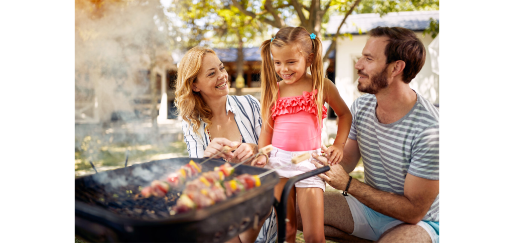 Im Garten Grillen