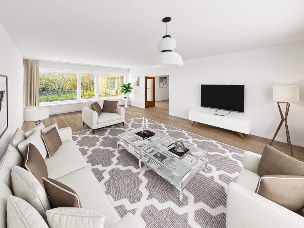 Wohnzimmer nach Renovierung