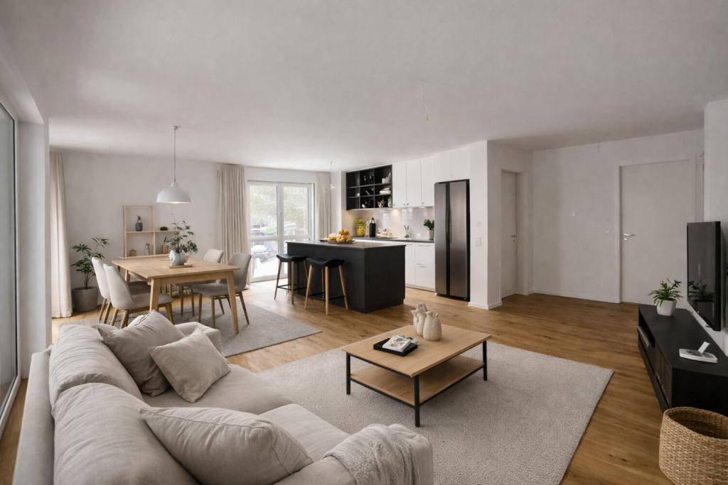 Wohnen an der Kurfürstenallee. Top ausgestattete 3- Zimmerwohnung mit Balkon - Foto 1