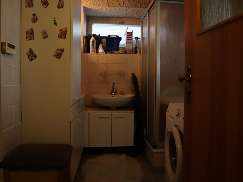 Waschküche mit Dusche im EG