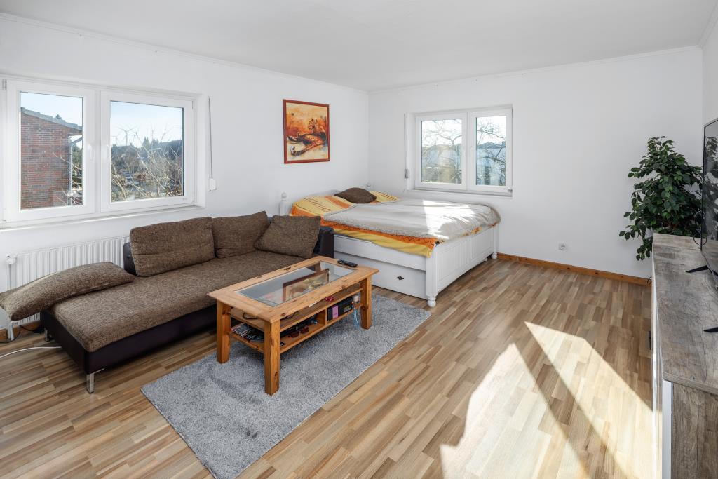 ...geschnittene Schlafzimmer