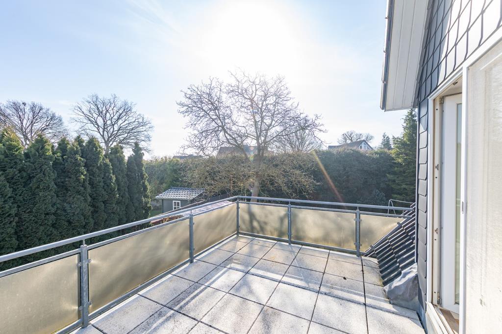 Sonnige Dachterrasse