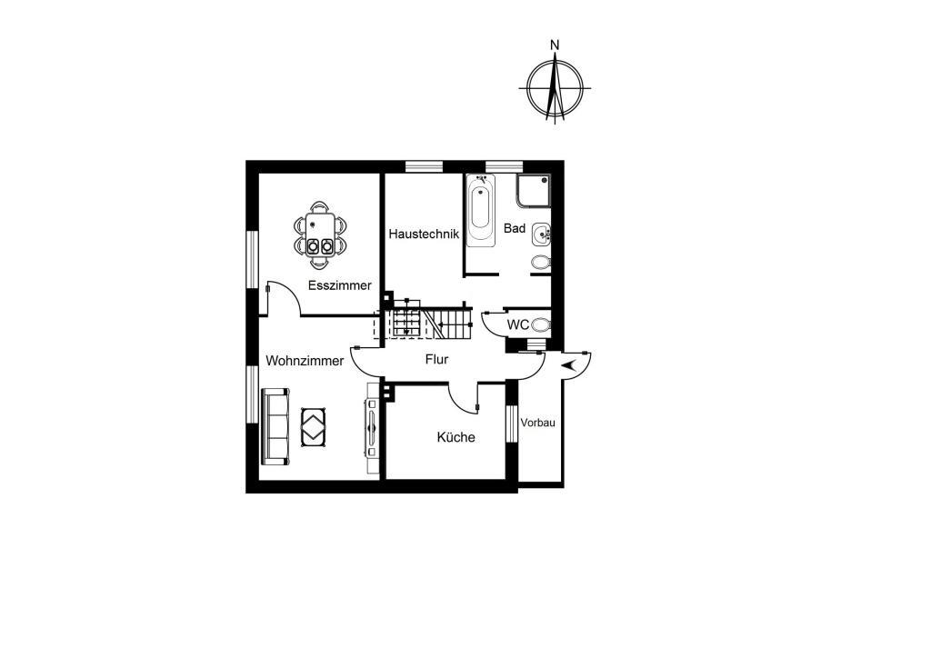 Haus 98 - Erdgeschoss