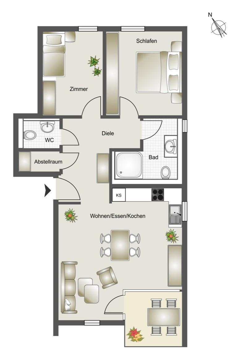 Grundriss EG