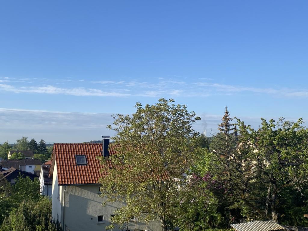 Aussicht vom Balkon