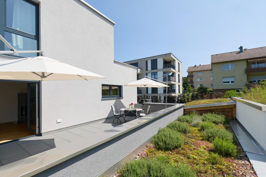 Terrasse & Begrünung 1OG