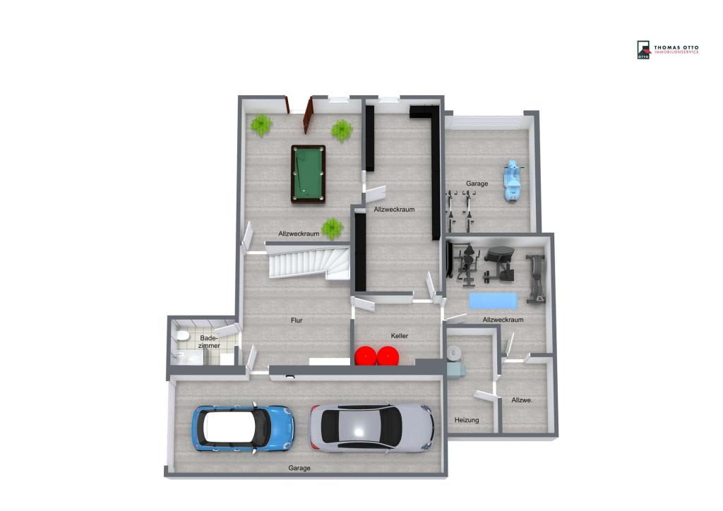 10837-Grundriss - 3D - Keller _ UG