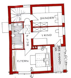 Grundriss Obergeschoss