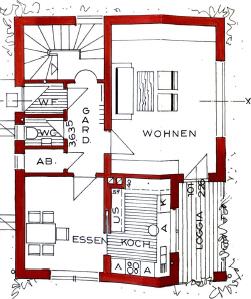 Grundriss Erdgeschoss