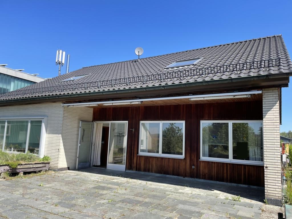 Terrasse mit neuen Dach 