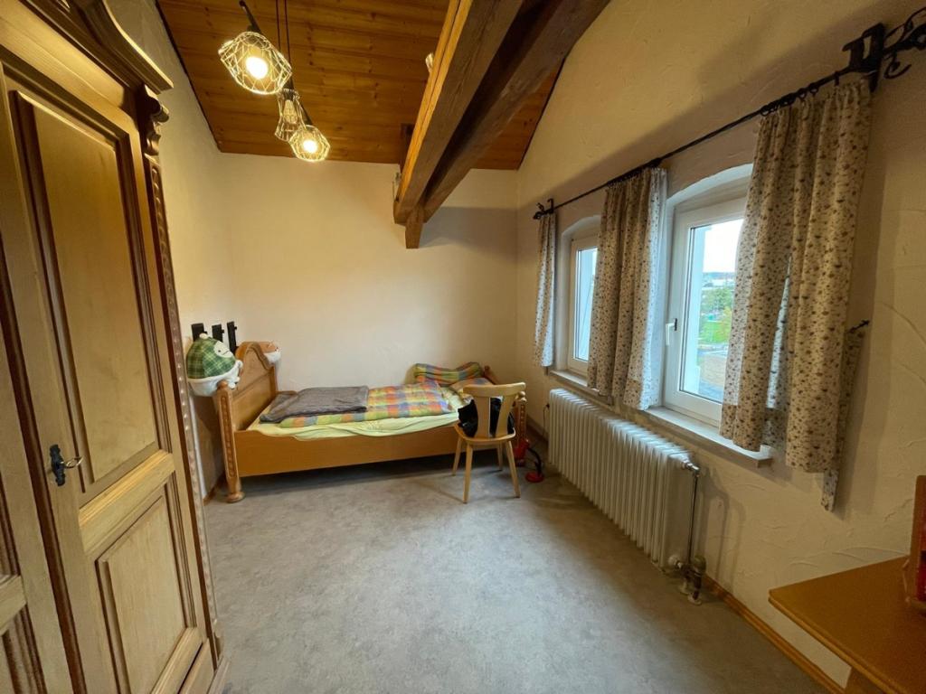 Schlafzimmer WG im Dachgeschoss
