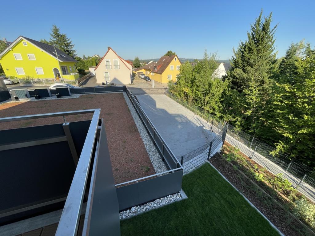 Blick zur Einfahrt von der Tiefgarage