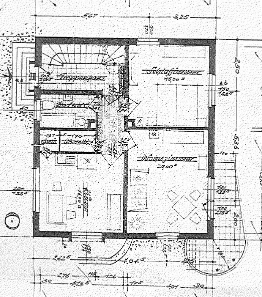 Grundriss Erd- und Obergeschoss identisch