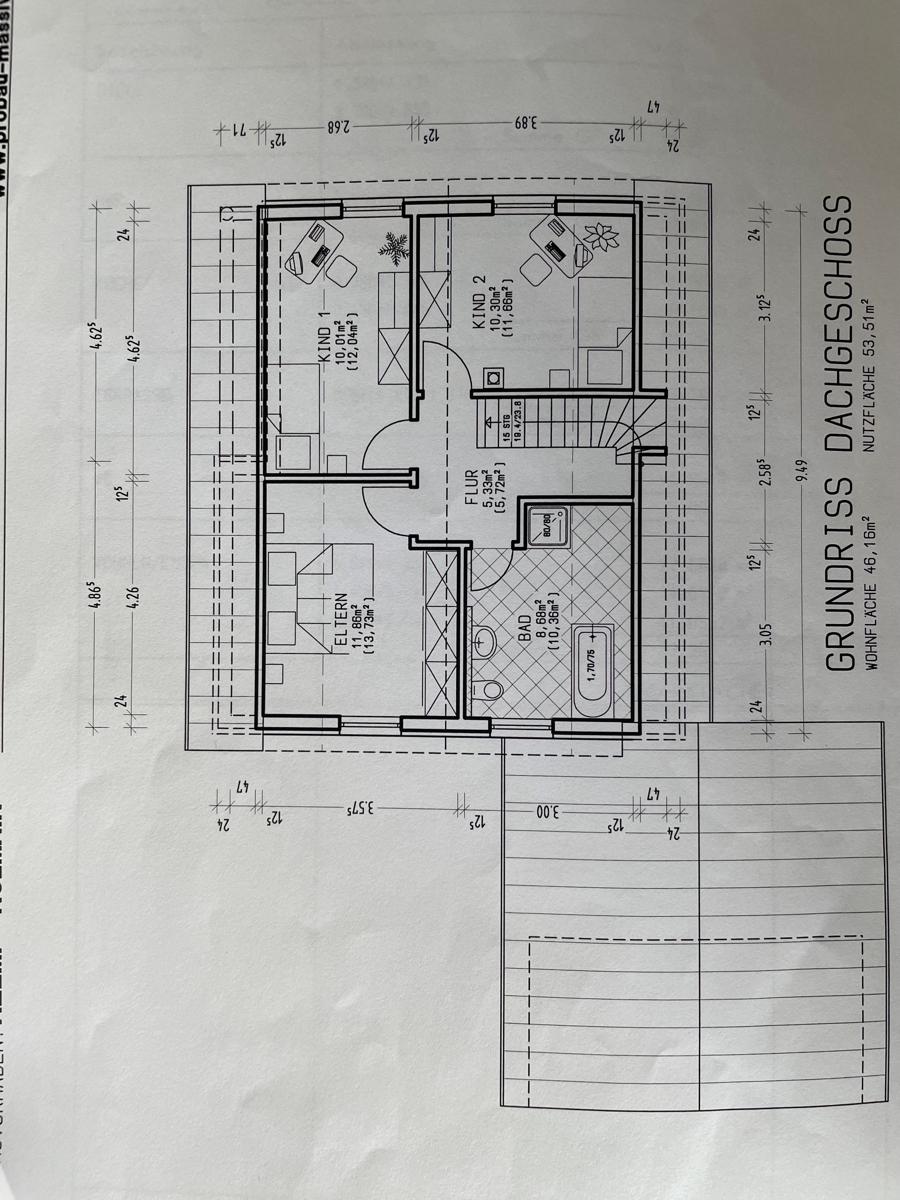 Grundriss DG