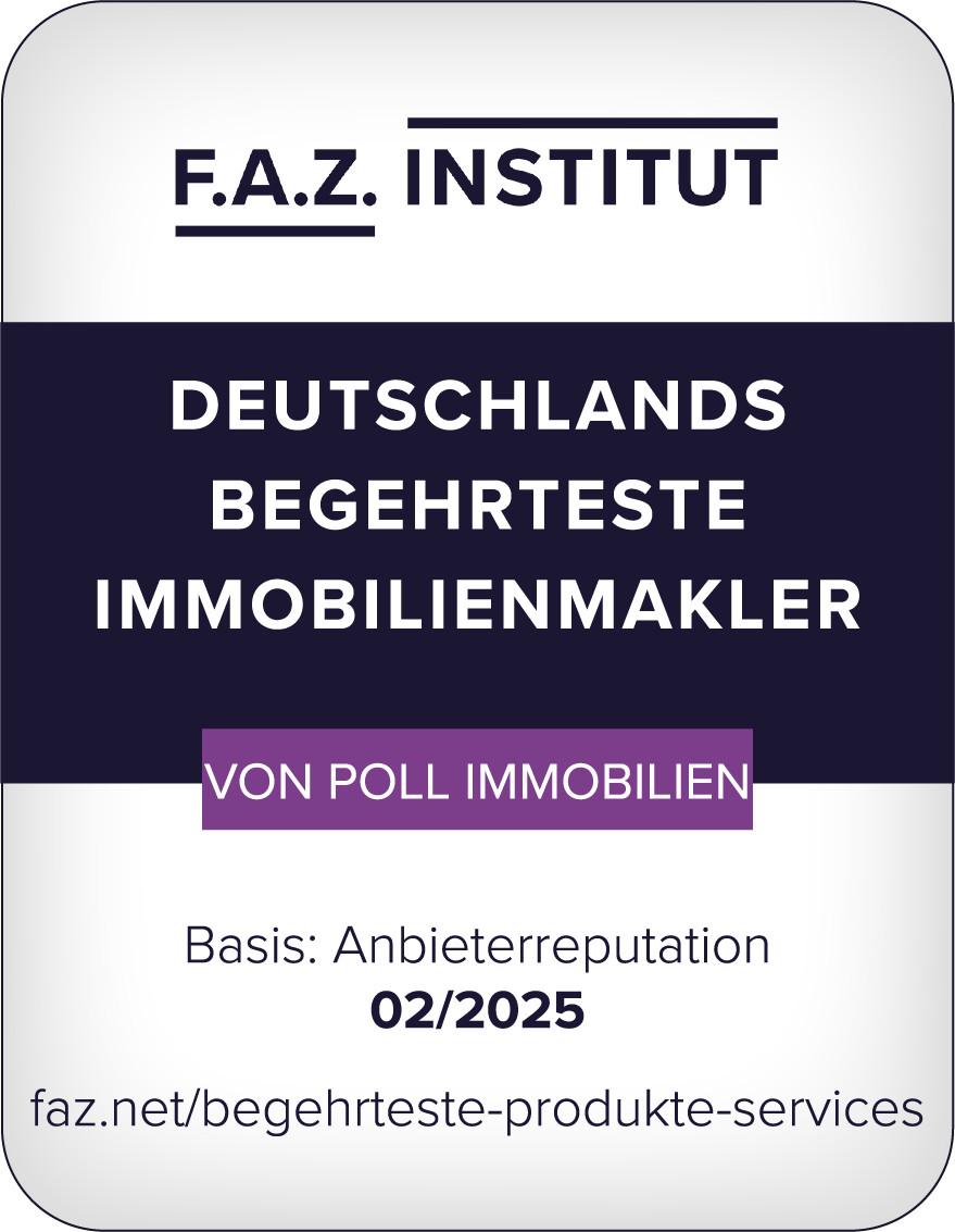 Auszeichnung VON POLL IMMOBILIEN
