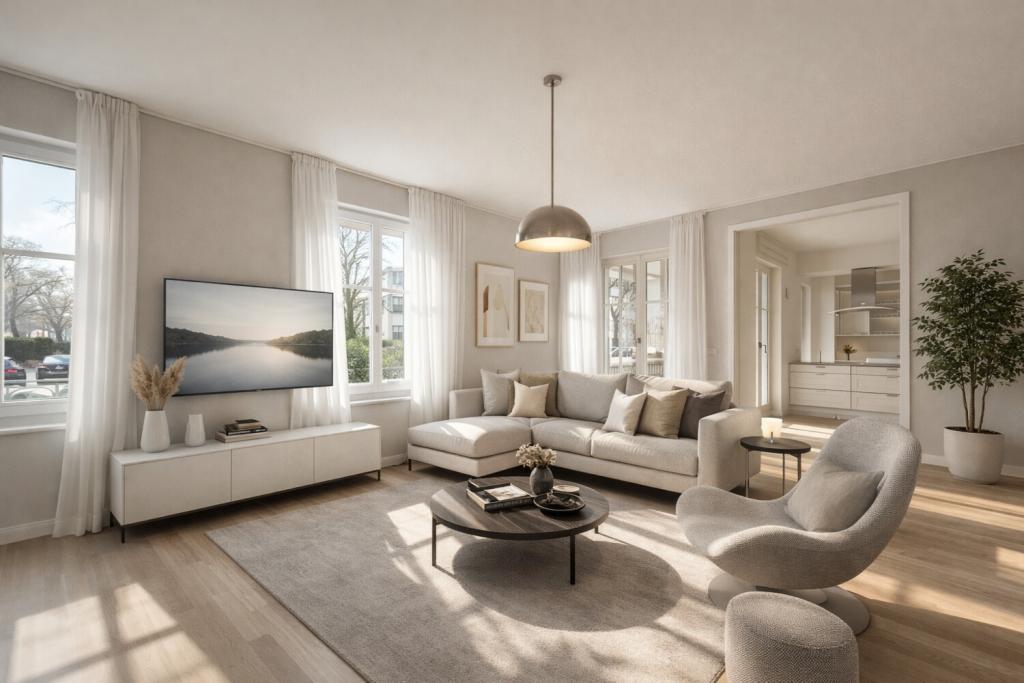 Elegante Erdgeschosswohnung mit Sicherheitsplus und sehr großem Balkon - Photo 3